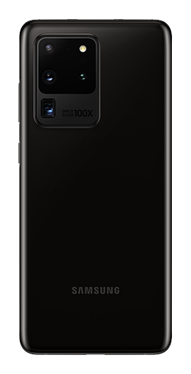 Samsung Galaxy S20 Ultra 5G Refurbished – Excellent Grade – Cosmic Black – Back