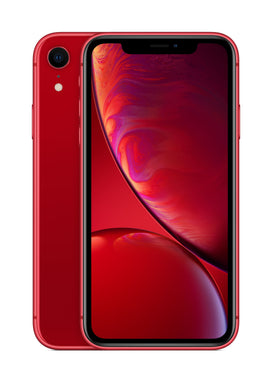 Apple iPhone XR Refurbished – Excellent Grade - Red - Front and Back
